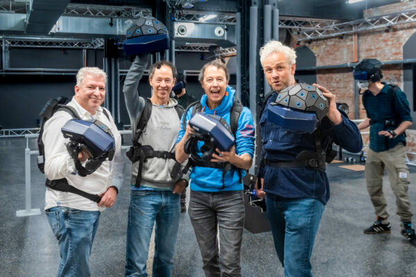 Gruppenfoto Stephan Hertz, Gerrit Braun, Frederik Braun, Sebastian Drechsler